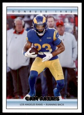 2022 Donruss #22 Cam Akers Retro 1992 - Image 1 of 2