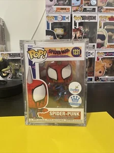 Funko POP! Charijoy Custom Spider Punk Spiderman Shop Exclusive 1231 - Picture 1 of 3