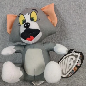 Tom The Cat Tom And Jerry Big Head Plush 7” Toy Factory 2022 New With Tag NWT - Picture 1 of 12
