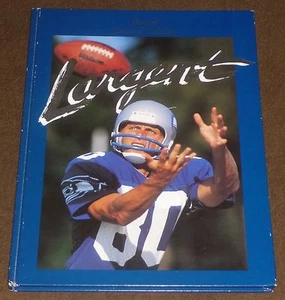 STEVE LARGENT SIGNED SPECIAL LIMITED EDITION #'d HARDCOVER BOOK SEATTLE SEAHAWKS - Bild 1 von 3