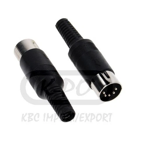 5-poliger DIN-Mikrofonstecker für ältere DNT CB Mobilfunkgeräte oder CB TNCs - Bild 1 von 1