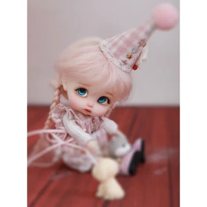 Muñeca de resina con rótula 1/12 BJD SD 13,5 cm Yuyu Girl con maquillaje facial conjunto completo regalo - Imagen 1 de 6