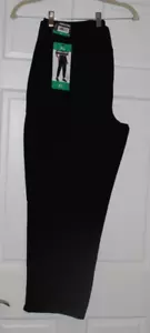 KIRKLAND WOMEN'S BLACK ANKLE PANTS 4-WAY STRETCH SIZE XL NWT - Picture 1 of 5