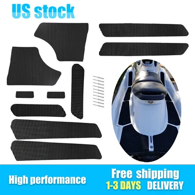 Fits 1999-2005 Yamaha WaveRunner XL XLT 800 1200 Traction Mats Foot Pads - Image 1 of 4
