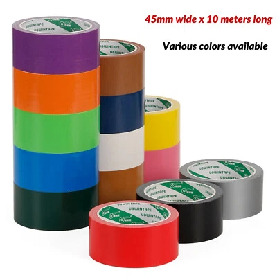 Gladiator Duct Gaffer Cloth Tape Various Colors available 48mm x 10m Waterproof