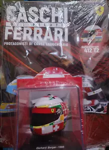GERHARD BERGER (1995) HELMET TUTTI I CASCHI DEI PILOTI FERRARI N.#36 1:5 - Foto 1 di 6