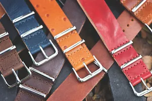Premium Leather Replacement Watch Strap Band! - Picture 1 of 18