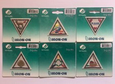 Vintage Sealed GIRL SCOUT Patch Lot 6 Patches 1998 to 2000 