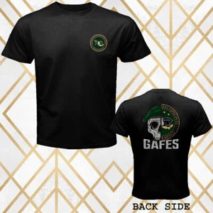 México Gafes Fuerzas Fuerzas Fuerzas Especiales Ejército Hombre Negro Talla S - 3XL - Imagen 1 de 1
