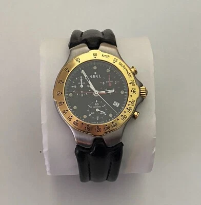 Мужской хронограф Ebel Sportwave.  Модель E6251641.  SHARP! - Изображение 1 из 4