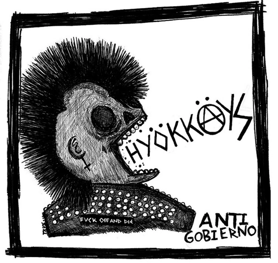 HYÖKKÄYS - ANTIGOBIERNO 7" EP, spain hc/punk, anti-dogmatikss, hhh, kaaos, - Bild 1 von 1
