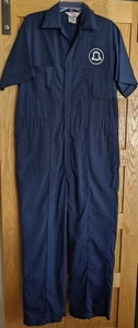 VTG Bell Telephone Technician Walls Master Made Coveralls 44 X-Tall Cotton. - Picture 1 of 7