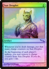 Sun Droplet FOIL Mirrodin HEAVILY PLD Artifact Uncommon MAGIC MTG CARD ABUGames