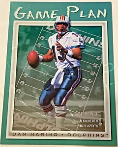 Donruss NFL 1998 Leaf Rookies & Stars Dan Marino, Dolphins #6/20 plan de juego/5000 - Imagen 1 de 2