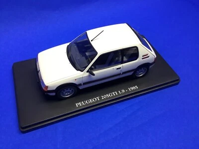 Edición Atlas 1:24 Escala Peugeot 205 Gti 1.9 - 1985!!!Estuches agrietados!!!  Foto 1 de 4