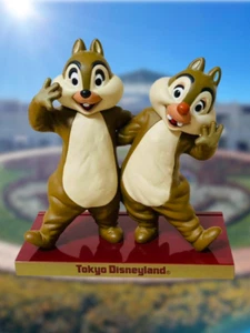 Disneyland Chip 'n Dale Figurine Figure Doll Tokyo Disney Resort Parks #DD57 - Picture 1 of 1