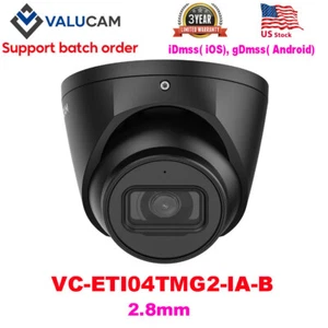 AI VALUCAM Wizsense VC-ETI04TMG2-IA-B 4MP SMD più fotocamera MIC IP per esterni nero - Foto 1 di 9