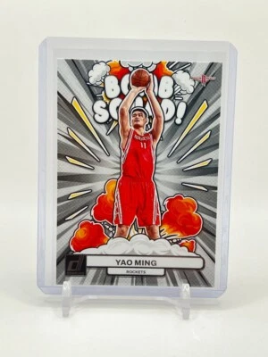 2023-24 Panini Donruss - Bomb Squad #18 Yao Ming Insert - Houston Rockets - Image 1 of 2