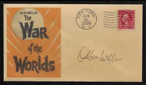 Krieg der Welten Radio Sammler Umschlag Originalzeit 1938 Briefmarke OP1240 - Bild 1 von 1