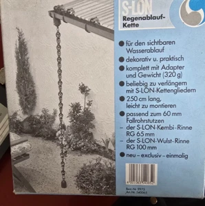 S-LON Regenablauf Kette, Für sichtbaren Wasserablauf - Bild 1 von 2