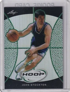 Camiseta deportiva John Stockton 2013 hoja aro de metal matriz verde HM-JS1, 12/99 número 12/99 - Imagen 1 de 2