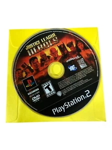 Sony PlayStation 2 PS2 Disc Only TESTED Justice League Heroes - Picture 1 of 2