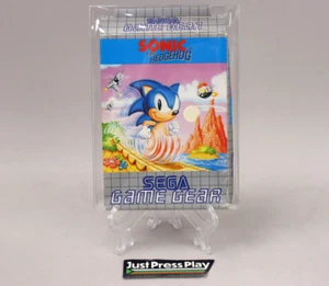 Sonic the Hedgehog Sega Game Gear GG CIB Complete in PAL Box w/Manual - Plays WW - Picture 1 of 11