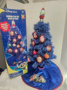 Disney Store TOY STORY AND BEYOND Holiday Tree Set Buzz Lightyear RARE Read - Picture 1 of 22