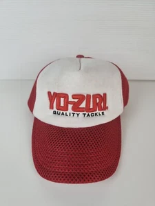 Yo-Zuri Quality Tackle Red Mesh Vintage Hat w/ Adjustable Strap & Original Tags - Bild 1 von 6