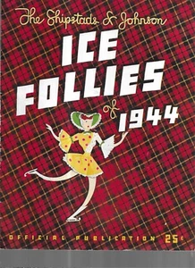 SHISTADS & JOHNSON ICE FOLLIES OF 1944 PROGRAM-INCLUDES CESAR ROMERO - Picture 1 of 5