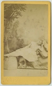 CDV 1870-80 Konarsky à Moscou. Danseuse. Danse. Dance. Russie. - Picture 1 of 1