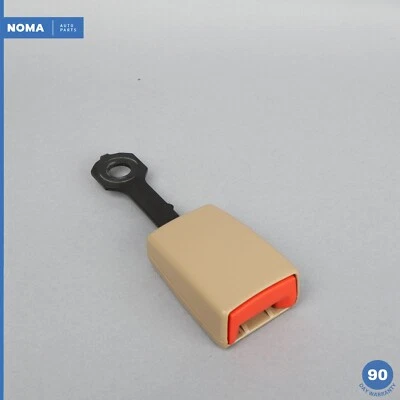 07-15 Jaguar XKR XK X150 Rear Right or Left Side Seat Belt Buckle Beige SEP OEM - Image 1 of 4