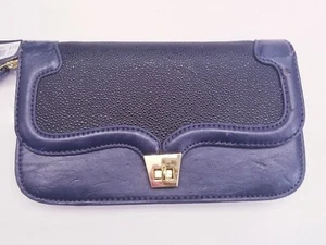 The Limited Geldbörse Kalbsleder Clutch schwarz blau Sophie Theallet 9" Clutch  - Bild 1 von 12