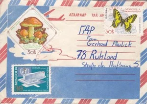 Mongolia a Alemania Oriental, correo aéreo, excelentes temas (2685) - Imagen 1 de 1