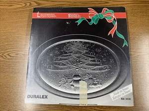 Duralex Les Verreries De Saint Gobain 13 Zoll Glas Weihnachtsplatte 3530 - Bild 1 von 2