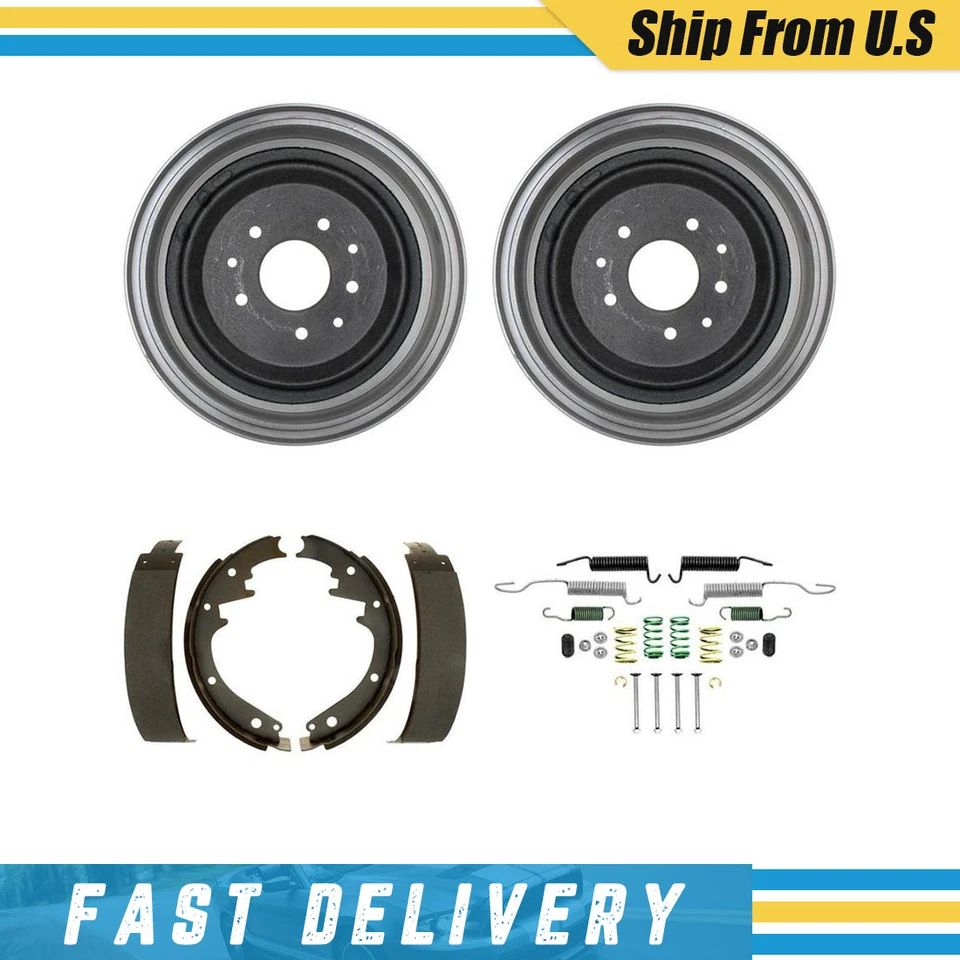 Задние барабаны тормозные колодки и комплект пружин оборудования для Chevrolet Corvette 1963 - Изображение 1 из 4
