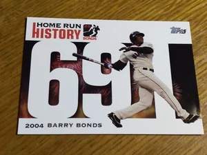 2006 Topps Baseball Barry Bonds Home Run History #691 EX-Nr Mt - Picture 1 of 2