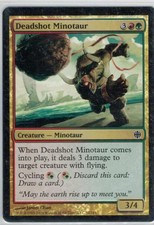 MTG Alara Reborn - Deadshot Minotaur - Foil