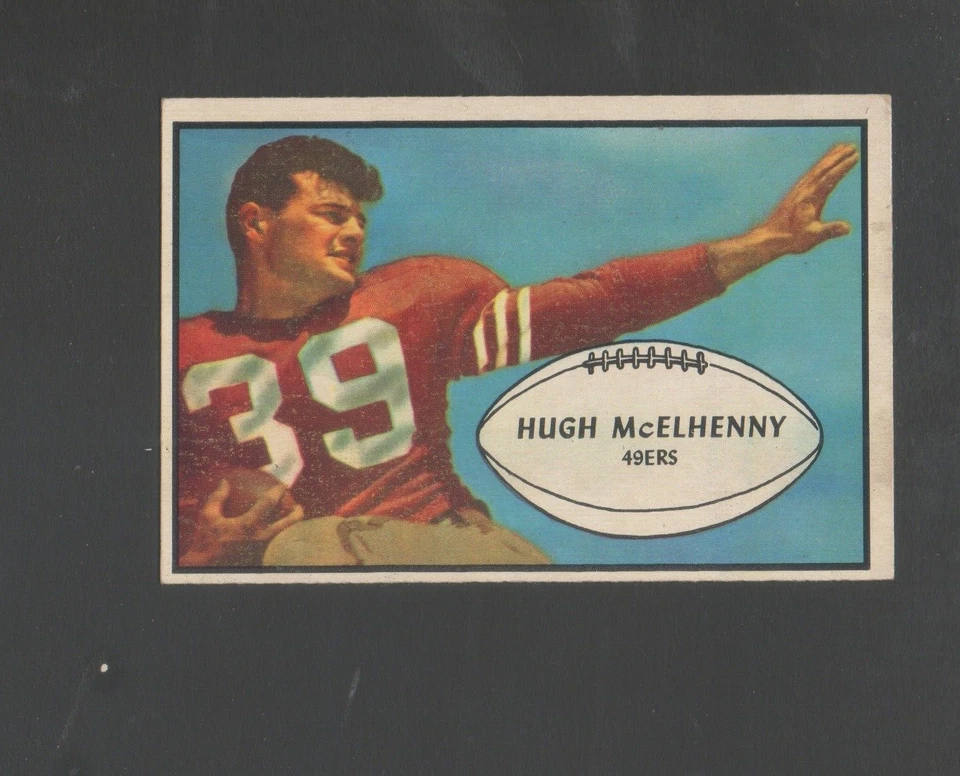 1953 Bowman Football Card #32 Hugh McElhenny-San Francisco 49ers Ex Mint Card - Image 1 of 1