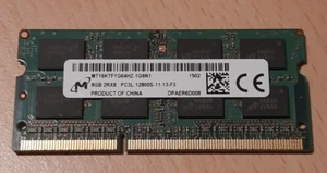 Micron MT16KTF1G64HZ-1G6N1 8GB 2Rx8 PC3L-12800S-11-13-F3 *1 Stück* *Gebraucht* - Picture 1 of 2