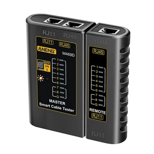 Networks Cable Tester Ethernet RJ45 RJ11 LAN Wire Telephone Cable Testing Tool d - Picture 1 of 14