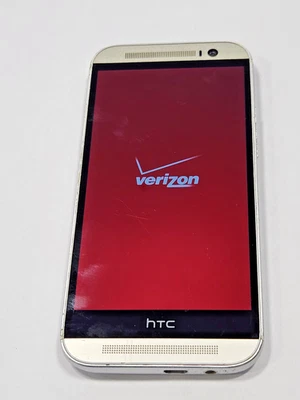 HTC One M8 32GB Silver 4G LTE Android HTC6525LVW Verizon - Factory Reset - Image 1 of 4