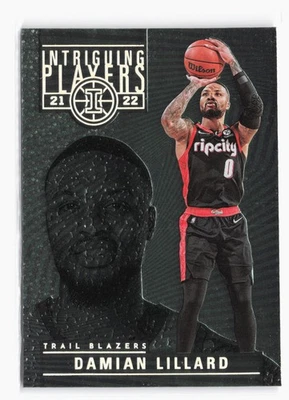 2021-22 Panini Illusions Intriguing Players #24 Damian Lillard Trail Blazers - Image 1 of 2