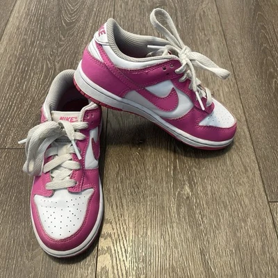 Zapatillas Nike Laser Low Dunk Rosa Fucsia FB9108-102 Niños Talla 13C Foto 1 de 4