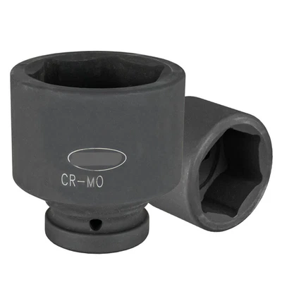 Impact Socket 62mm 1" Drive Hexagonal Heavy Duty Commercial CR-MO - Image 1 of 2