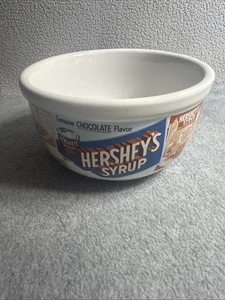 Vintage HERSHEY'S SIRUP Eisschüssel/Müslischale 5"x 5"x 3" Artikel #31719  - Bild 1 von 8