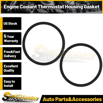 MAHLE 2pcs Engine Coolant Thermostat Housing Gasket For Chevrolet Express 2500 - Image 1 of 3