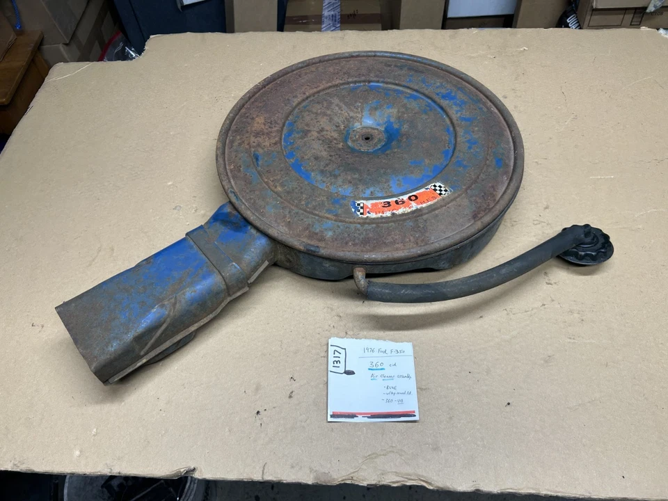 Camión Ford F100 F250 F350 67-72 73-79 - Filtro 360 390 FE AZUL LIMPIADOR DE AIRE V8 Foto 1 de 4