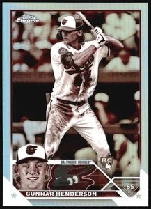 2023 Topps Chrome GUNNAR HENDERSON Sepia Refractor Rookie #2 - Bild 1 von 2