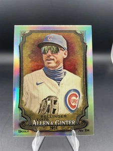 2024 Allen & Ginter CODY BELLINGER  Chrome Refractor plus  Base Card #106 CUBS - Picture 1 of 7